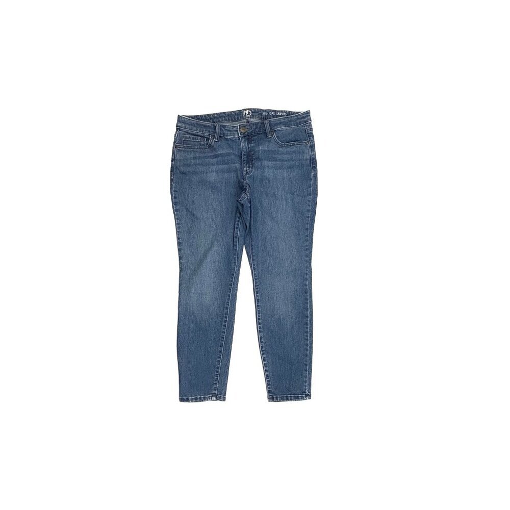 New Directions Skinny Women's size 10PS Medium Wash Blue Denim jeans